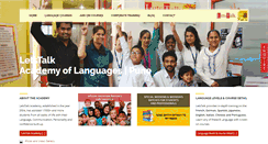 Desktop Screenshot of letstalkindia.com